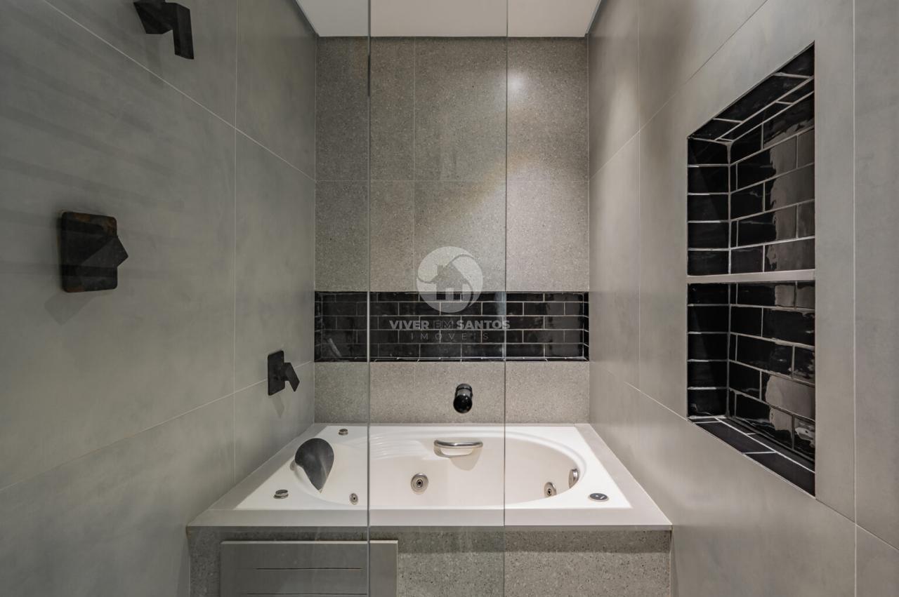 Apartamento 3 Suítes, Alto Padrão e a 1 Quadra da Praia na Aparecida – Santos/SP em Aparecida, Santos — foto 26