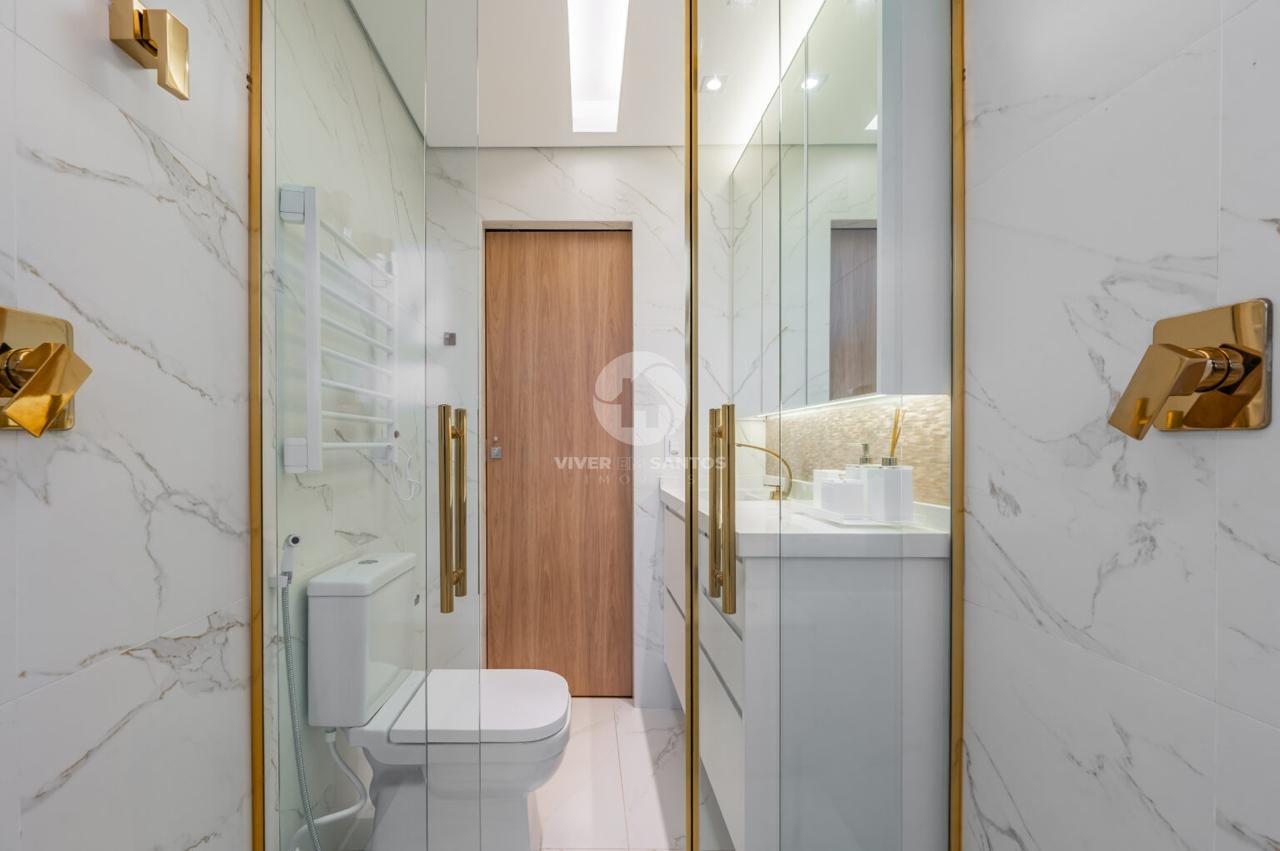 Apartamento 3 Suítes, Alto Padrão e a 1 Quadra da Praia na Aparecida – Santos/SP em Aparecida, Santos — foto 18
