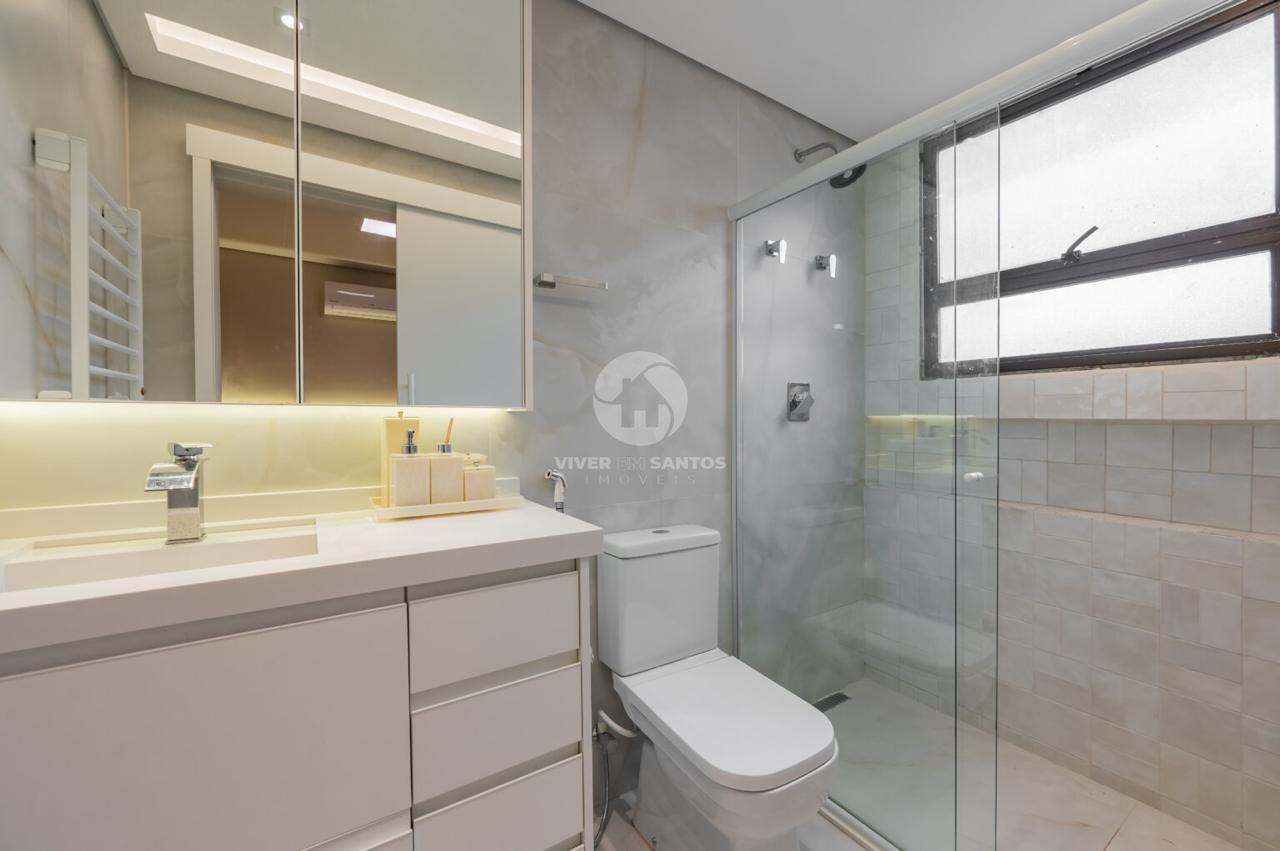 Apartamento 3 Suítes, Alto Padrão e a 1 Quadra da Praia na Aparecida – Santos/SP em Aparecida, Santos — foto 19