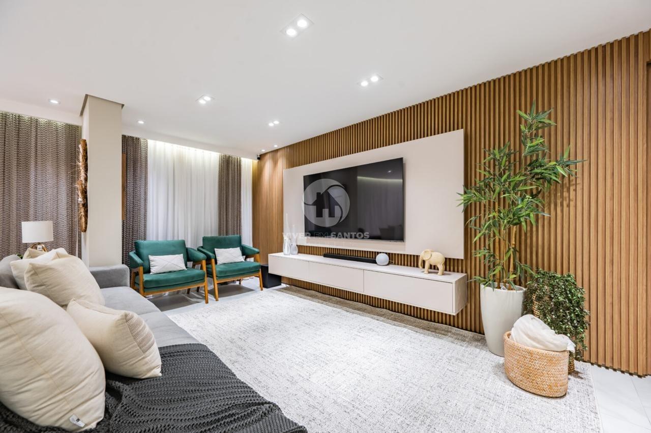 Apartamento 3 Suítes, Alto Padrão e a 1 Quadra da Praia na Aparecida – Santos/SP em Aparecida, Santos — foto 3