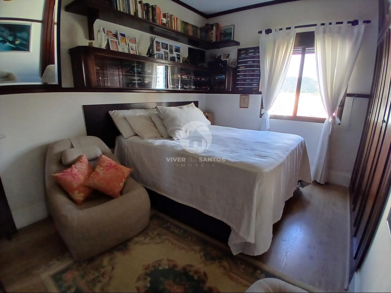 Apartamento 3 Dormitórios, 2 Suítes, Vista Mar e 2 Vagas na Ponta da Praia - Santos/SP em Ponta da Praia, Santos — foto 23