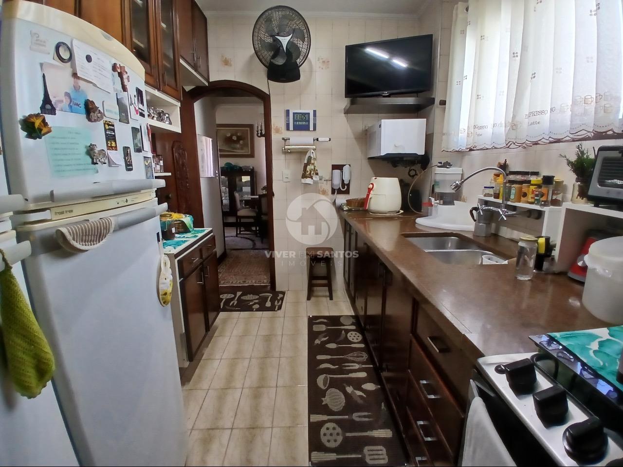 Apartamento 3 Dormitórios, 2 Suítes, Vista Mar e 2 Vagas na Ponta da Praia - Santos/SP em Ponta da Praia, Santos — foto 18