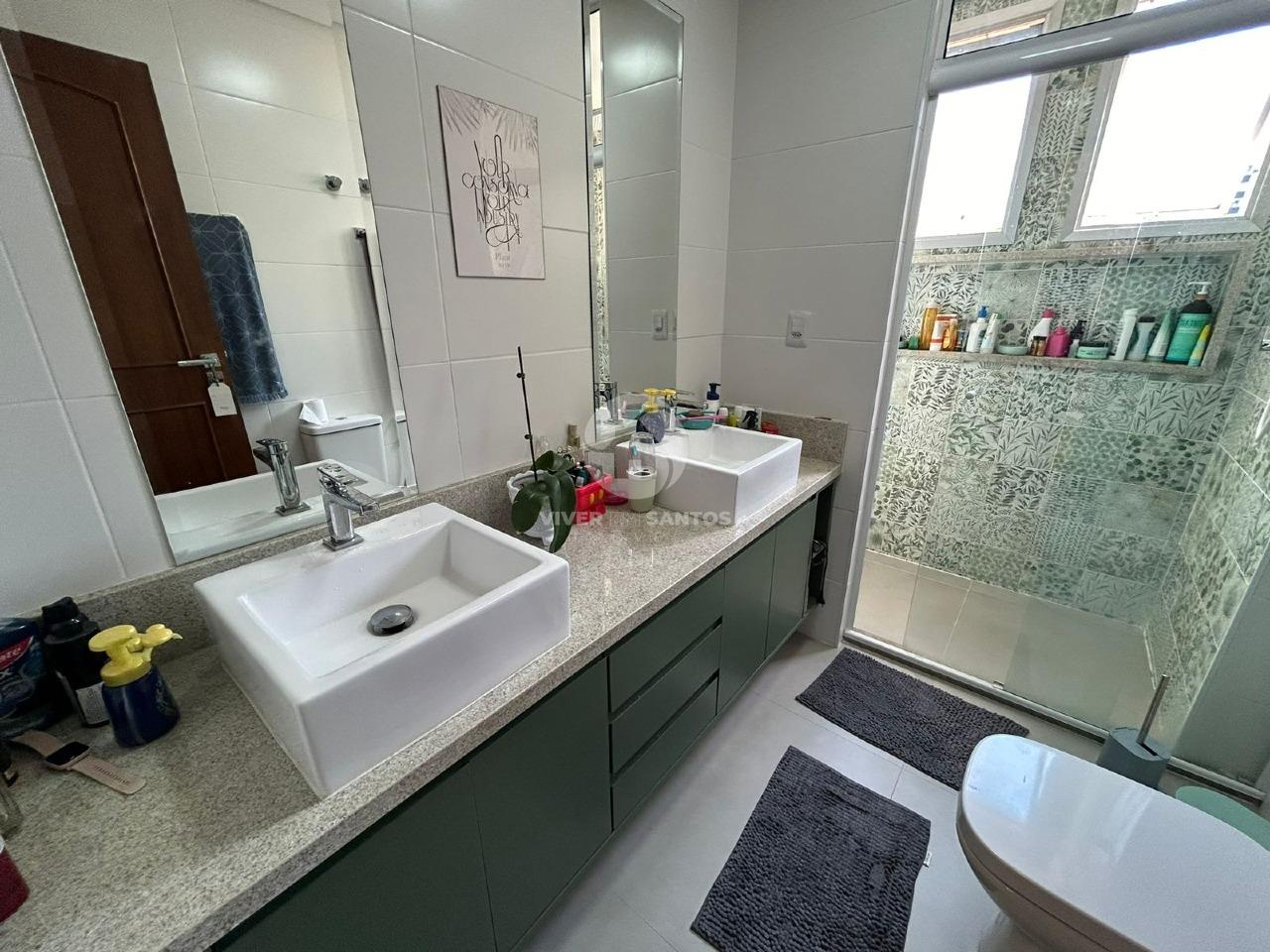 Apartamento 3 Dormitórios, Suíte, Dependência Completa e 2 Vagas no Gonzaga - Santos/SP em Gonzaga, Santos — foto 15