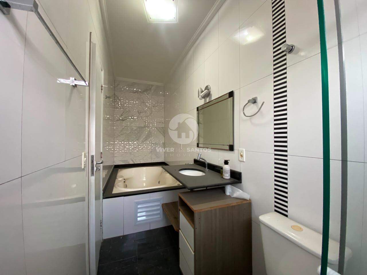 Sobreposta Alta Duplex, 3 Suítes, Piscina, Área Gourmet e 2 Vagas na Aparecida – Santos/SP em Aparecida, Santos — foto 17