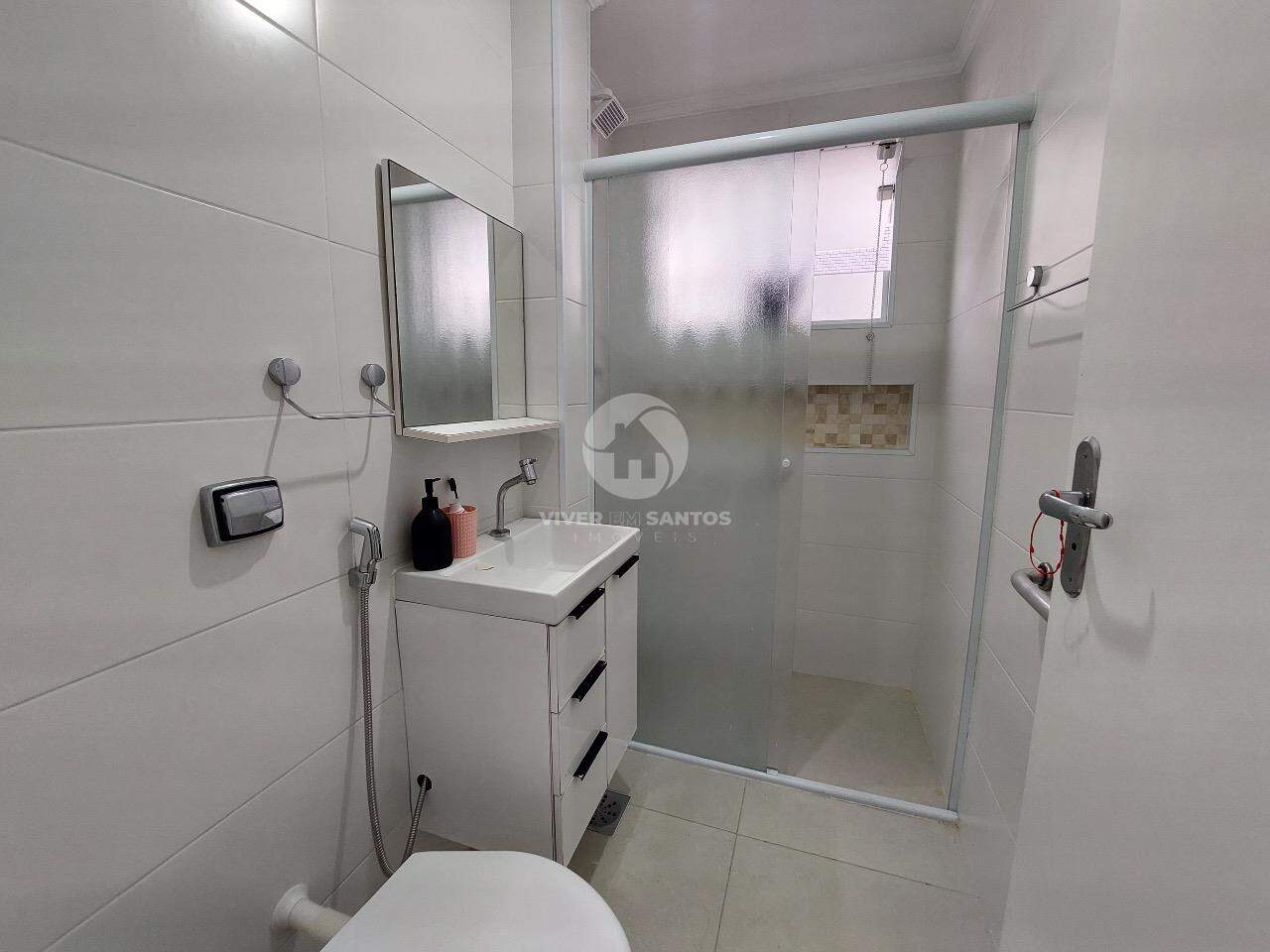 Apartamento 1 Dormitório Reformado a 1 Quadra da Praia no Gonzaga – Santos/SP em Pompéia, Santos — foto 10
