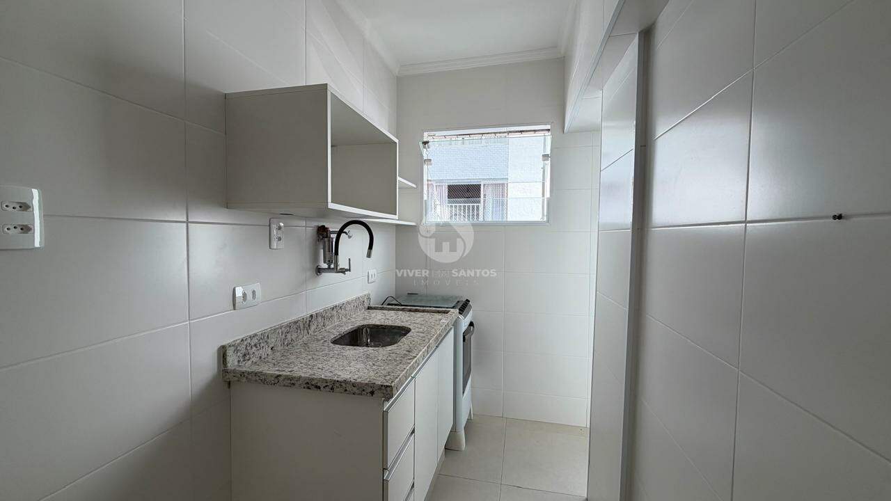 Apartamento 1 Dormitório Reformado a 1 Quadra da Praia no Gonzaga – Santos/SP em Pompéia, Santos — foto 3