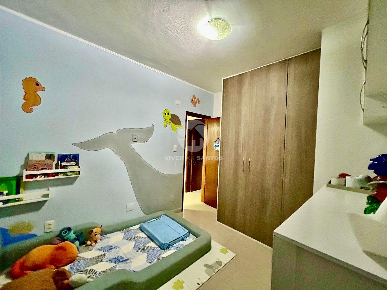 Apartamento Térreo com Planejados e Porcelanato na Aparecida – Santos/SP em Aparecida, Santos — foto 20