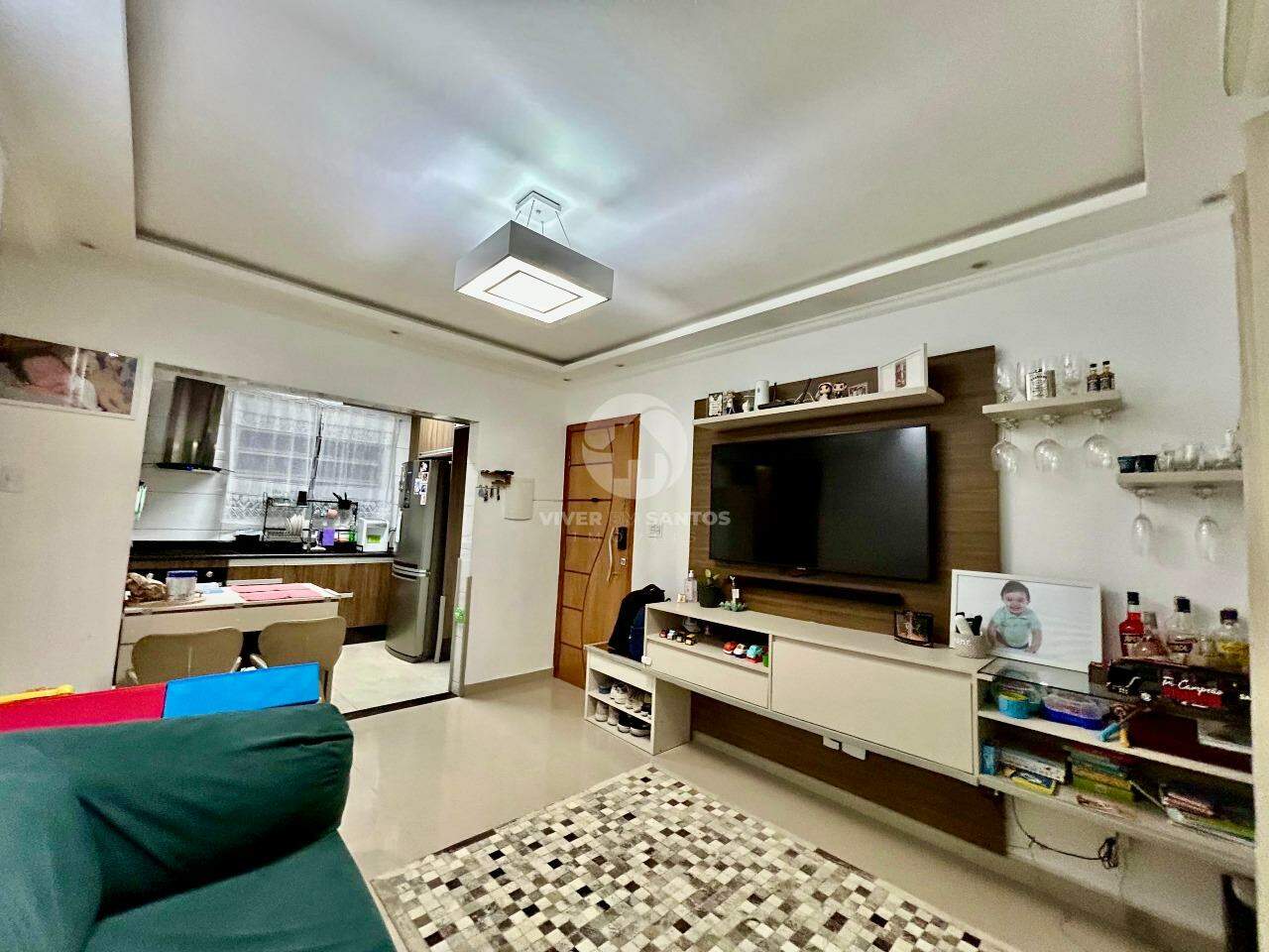Apartamento Térreo com Planejados e Porcelanato na Aparecida – Santos/SP em Aparecida, Santos — foto 4