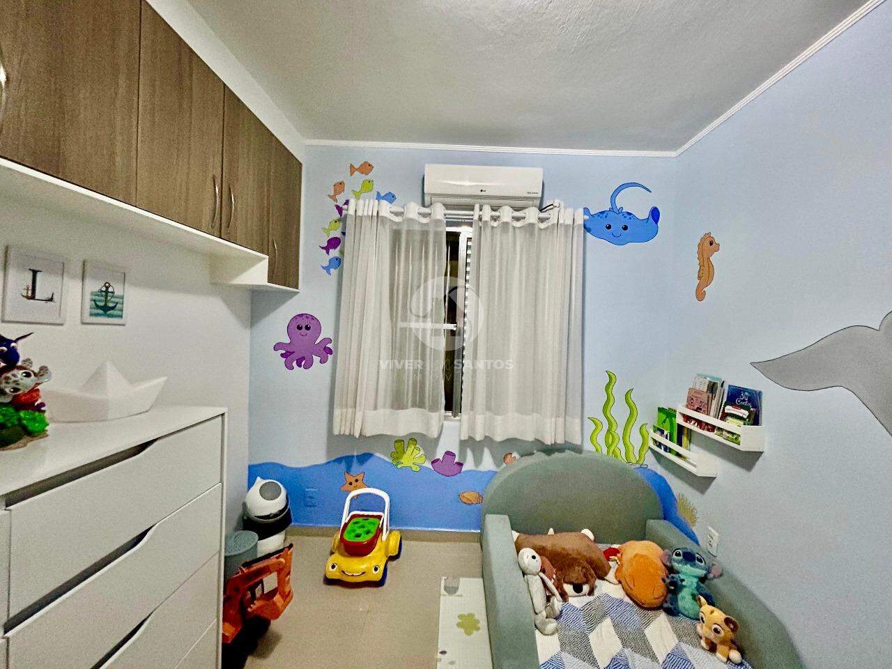 Apartamento Térreo com Planejados e Porcelanato na Aparecida – Santos/SP em Aparecida, Santos — foto 19