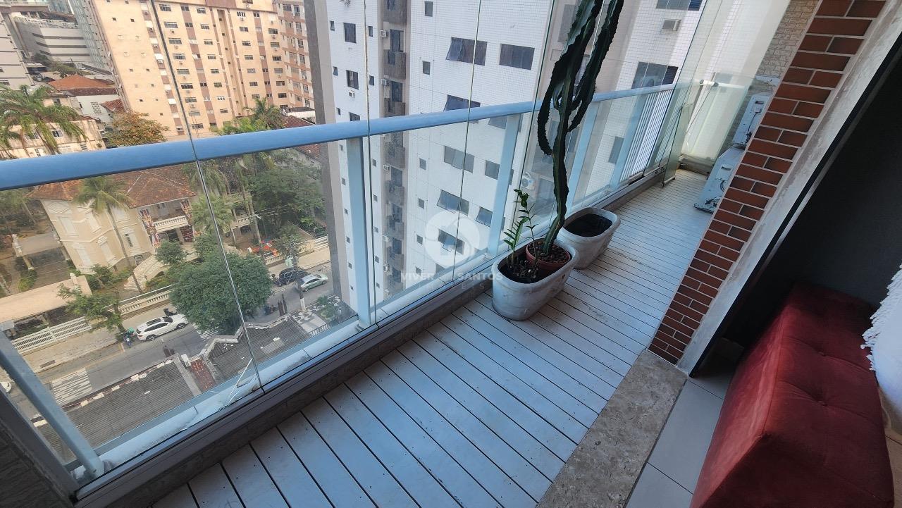 Apartamento com 2 suítes - Pompéia - Santos/SP em Pompéia, Santos — foto 2