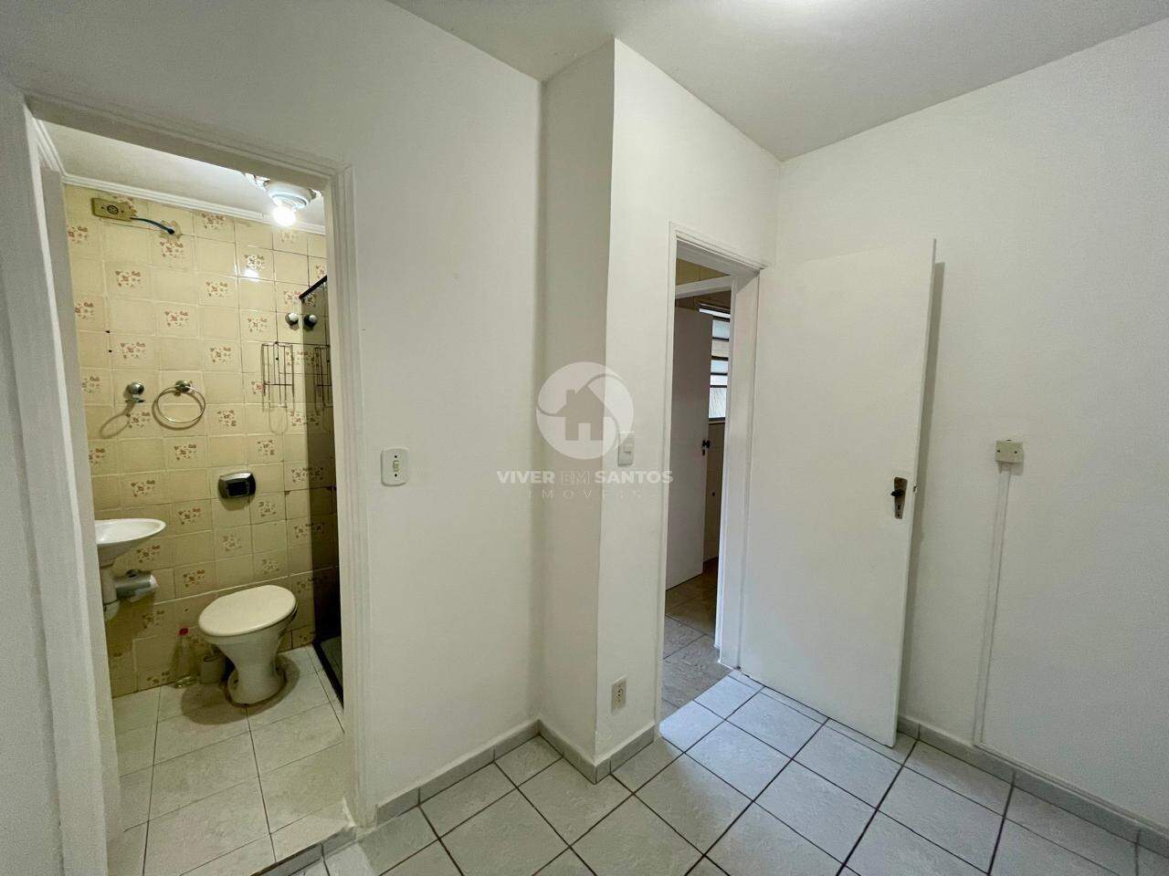 Apartamento 2 Dormitórios, Dependência Completa e Vaga Demarcada no Campo Grande – Santos/SP em Campo Grande, Santos — foto 15