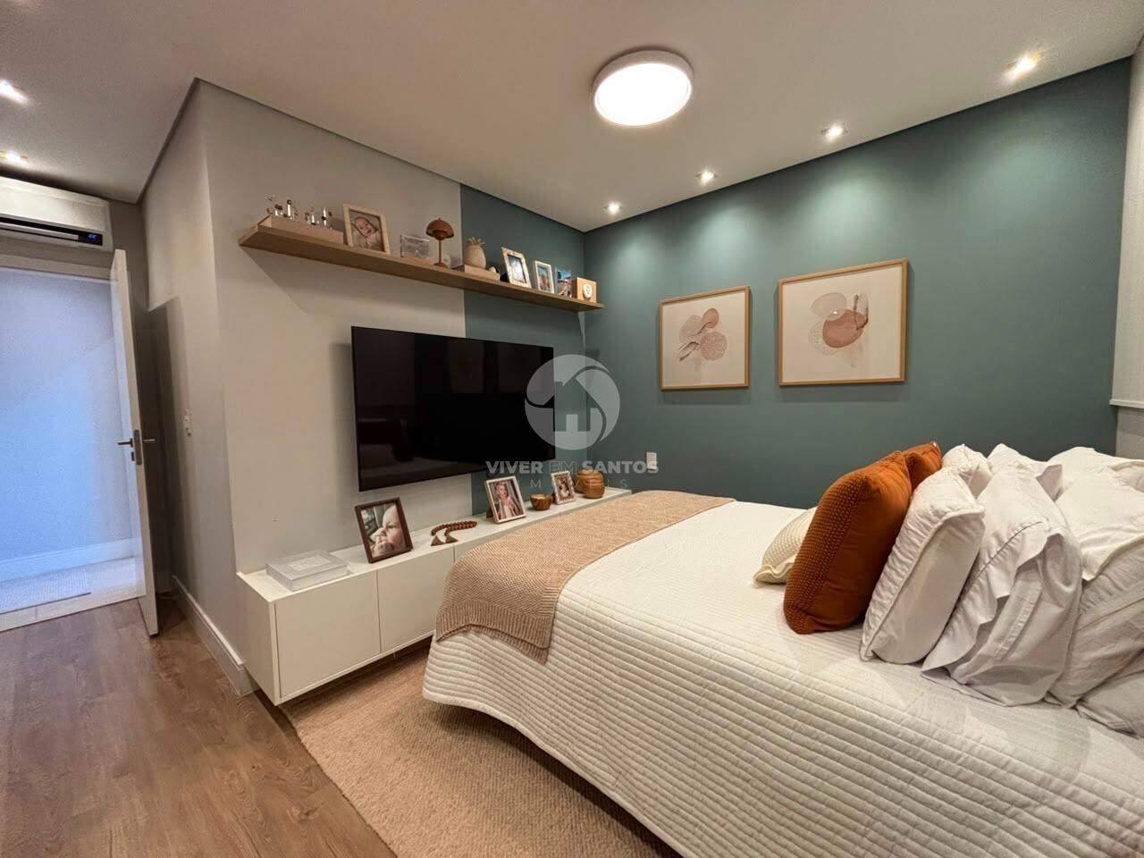 Apartamento Porteira Fechada, 3 Dormitórios, 2 Vagas e Lazer Completo no Reserva Brasil – Santos/SP em Aparecida, Santos — foto 14
