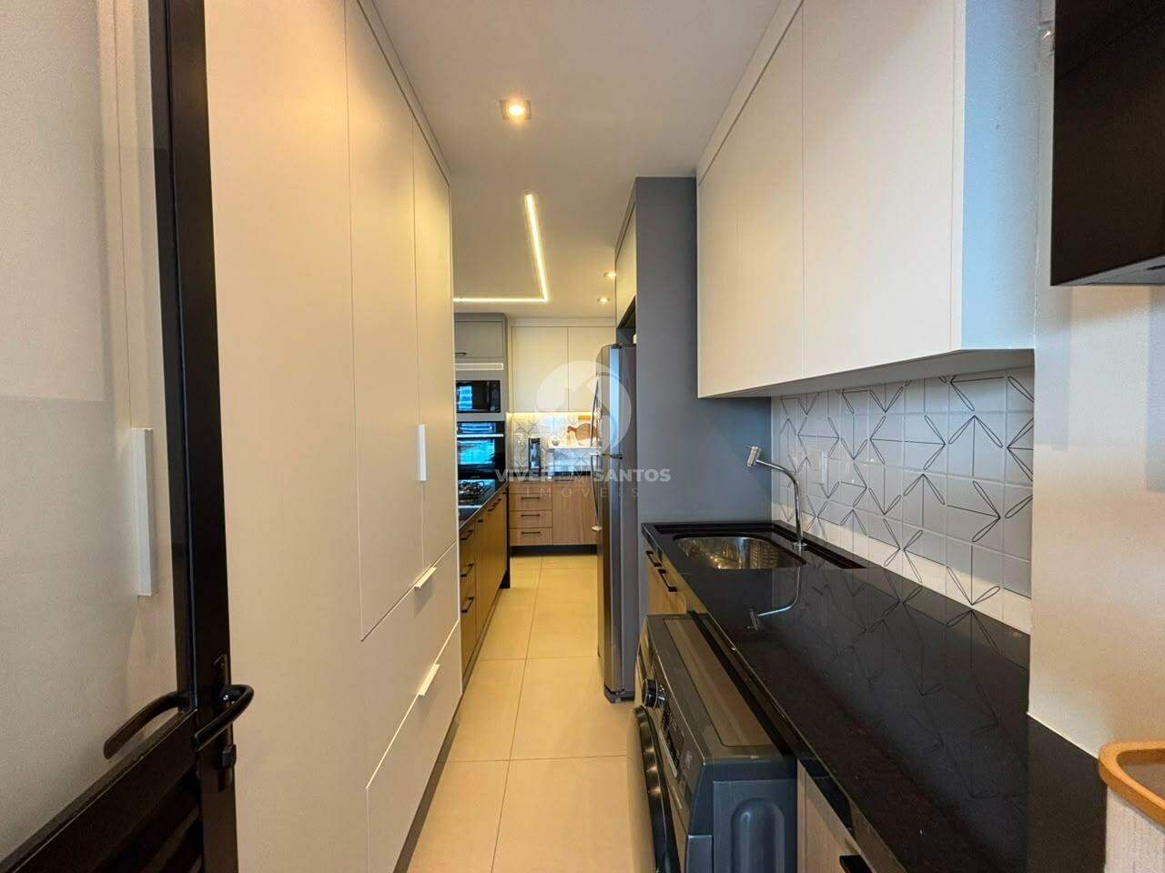 Apartamento Porteira Fechada, 3 Dormitórios, 2 Vagas e Lazer Completo no Reserva Brasil – Santos/SP em Aparecida, Santos — foto 10