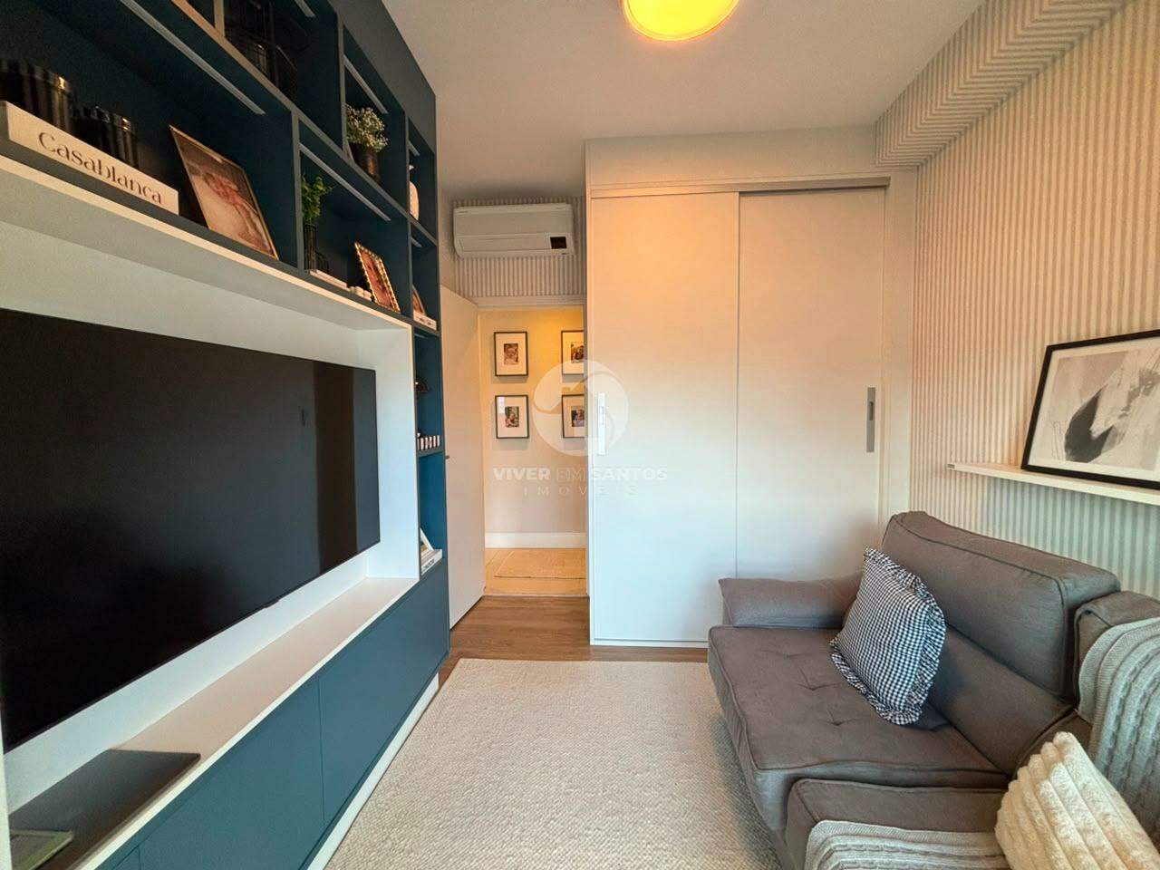 Apartamento Porteira Fechada, 3 Dormitórios, 2 Vagas e Lazer Completo no Reserva Brasil – Santos/SP em Aparecida, Santos — foto 18