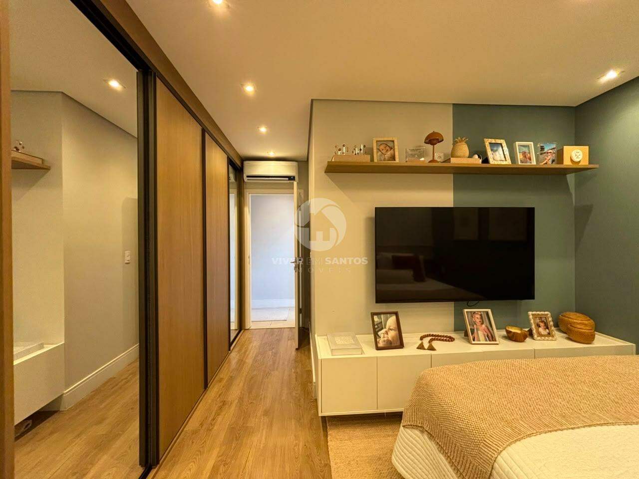 Apartamento Porteira Fechada, 3 Dormitórios, 2 Vagas e Lazer Completo no Reserva Brasil – Santos/SP em Aparecida, Santos — foto 20
