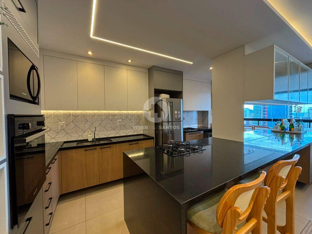 Apartamento Porteira Fechada, 3 Dormitórios, 2 Vagas e Lazer Completo no Reserva Brasil – Santos/SP em Aparecida, Santos — foto 9