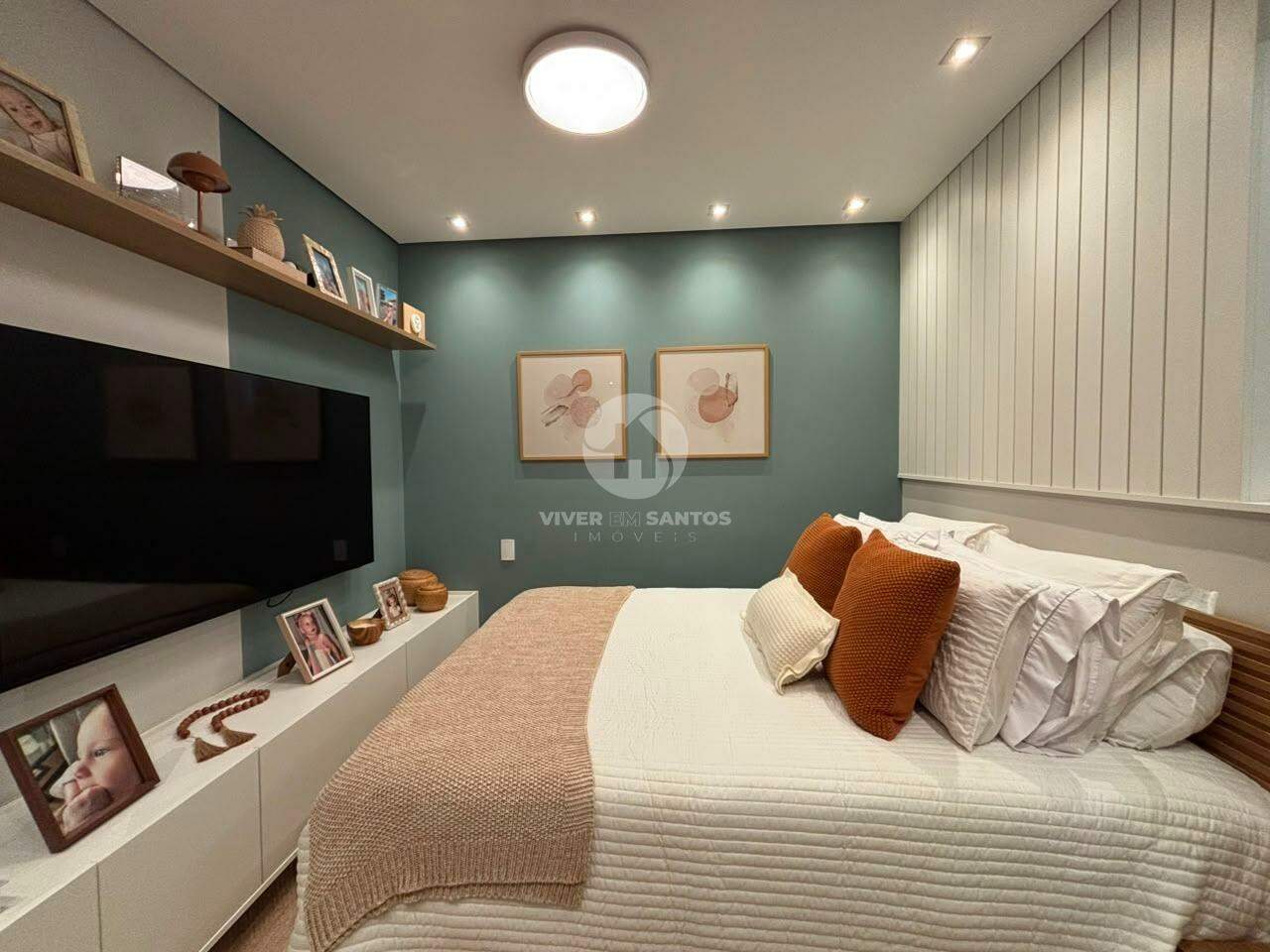 Apartamento Porteira Fechada, 3 Dormitórios, 2 Vagas e Lazer Completo no Reserva Brasil – Santos/SP em Aparecida, Santos — foto 13