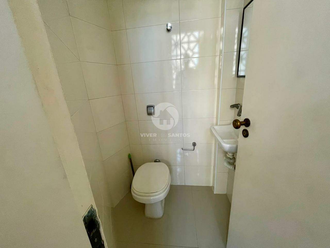 Apartamento Frente Mar, 3 Dormitórios, Suíte e 2 Vagas – Santos/SP em José Menino, Santos — foto 20