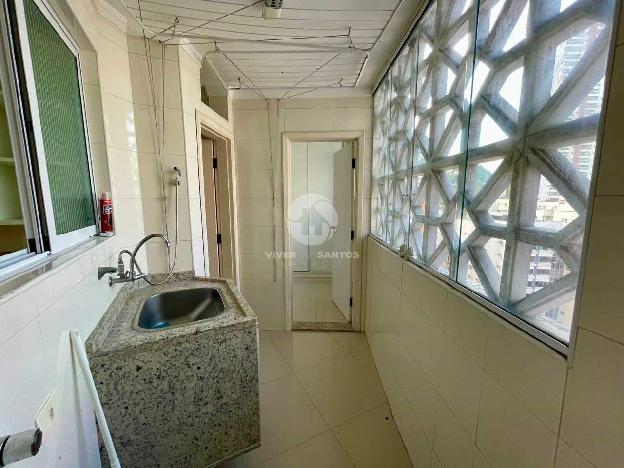 Apartamento Frente Mar, 3 Dormitórios, Suíte e 2 Vagas – Santos/SP em José Menino, Santos — foto 18