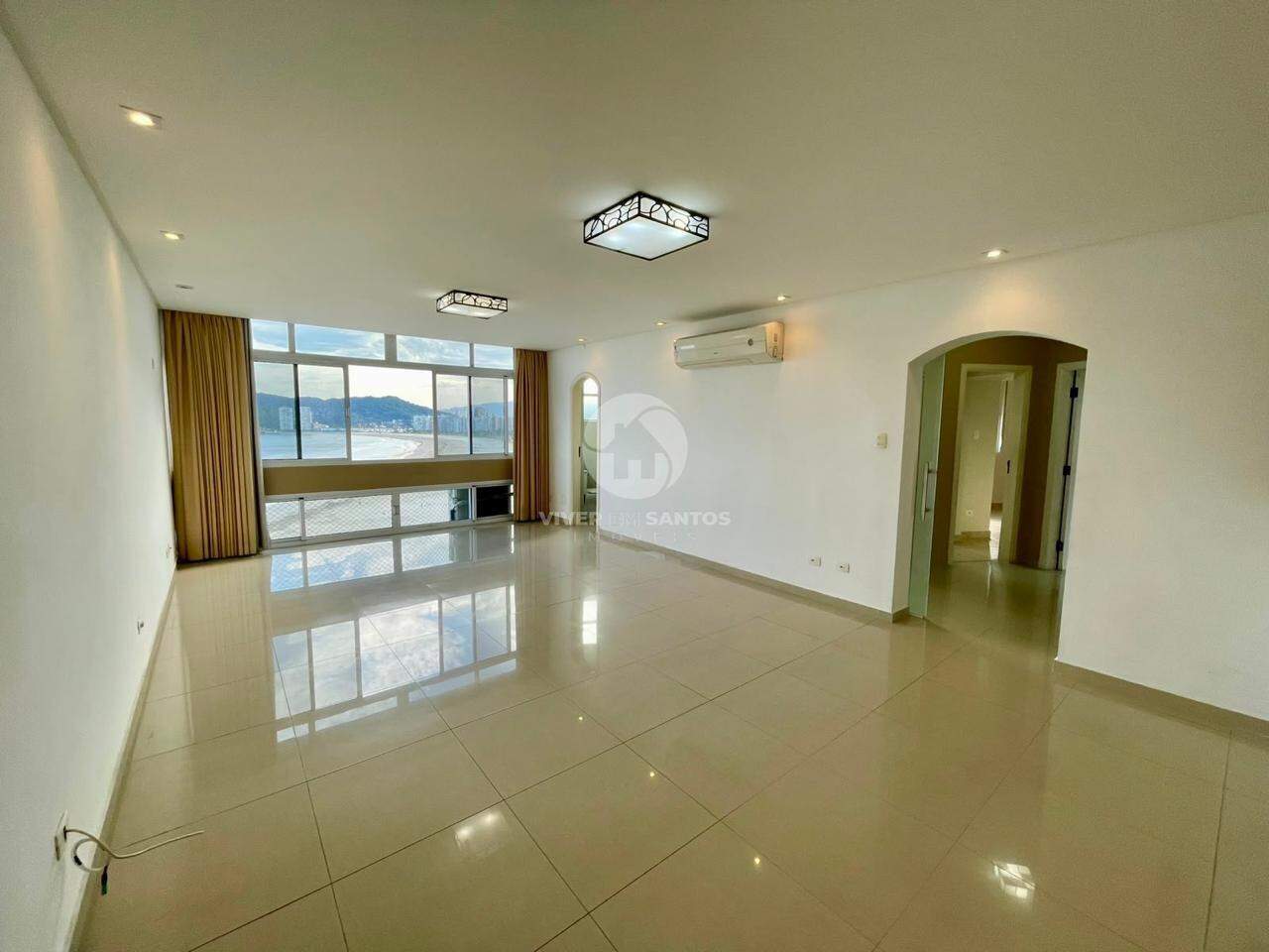 Apartamento Frente Mar, 3 Dormitórios, Suíte e 2 Vagas – Santos/SP em José Menino, Santos — foto 3