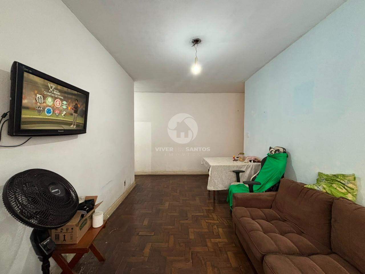 Apartamento 2 Dormitórios, 2 Banheiros e Vaga de Garagem na Encruzilhada - Santos/SP em Encruzilhada, Santos — foto 2