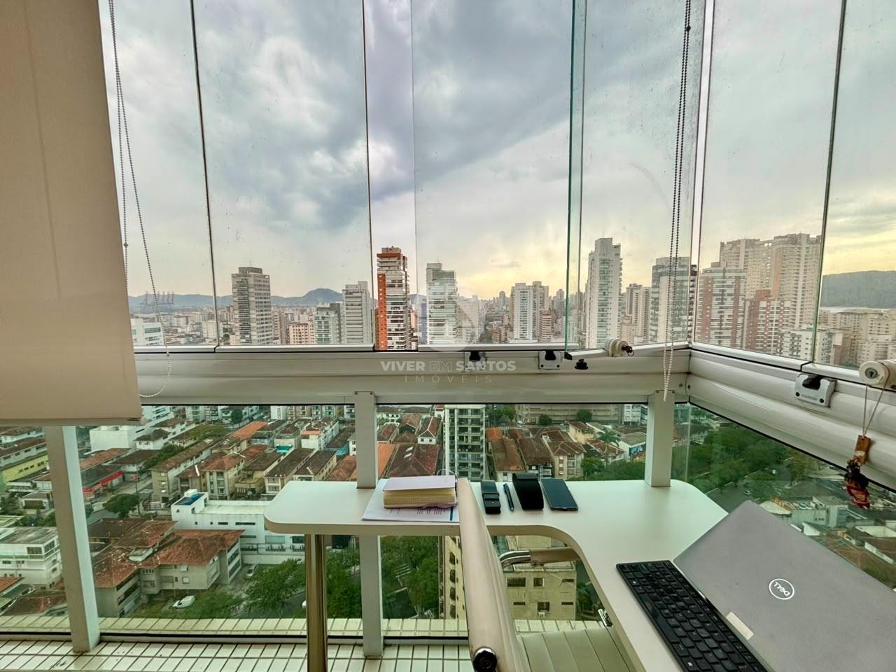 3 QUARTOS VISTA MAR E CHURRASQUEIRA A CARVÃO em Boqueirão, Santos — foto 28