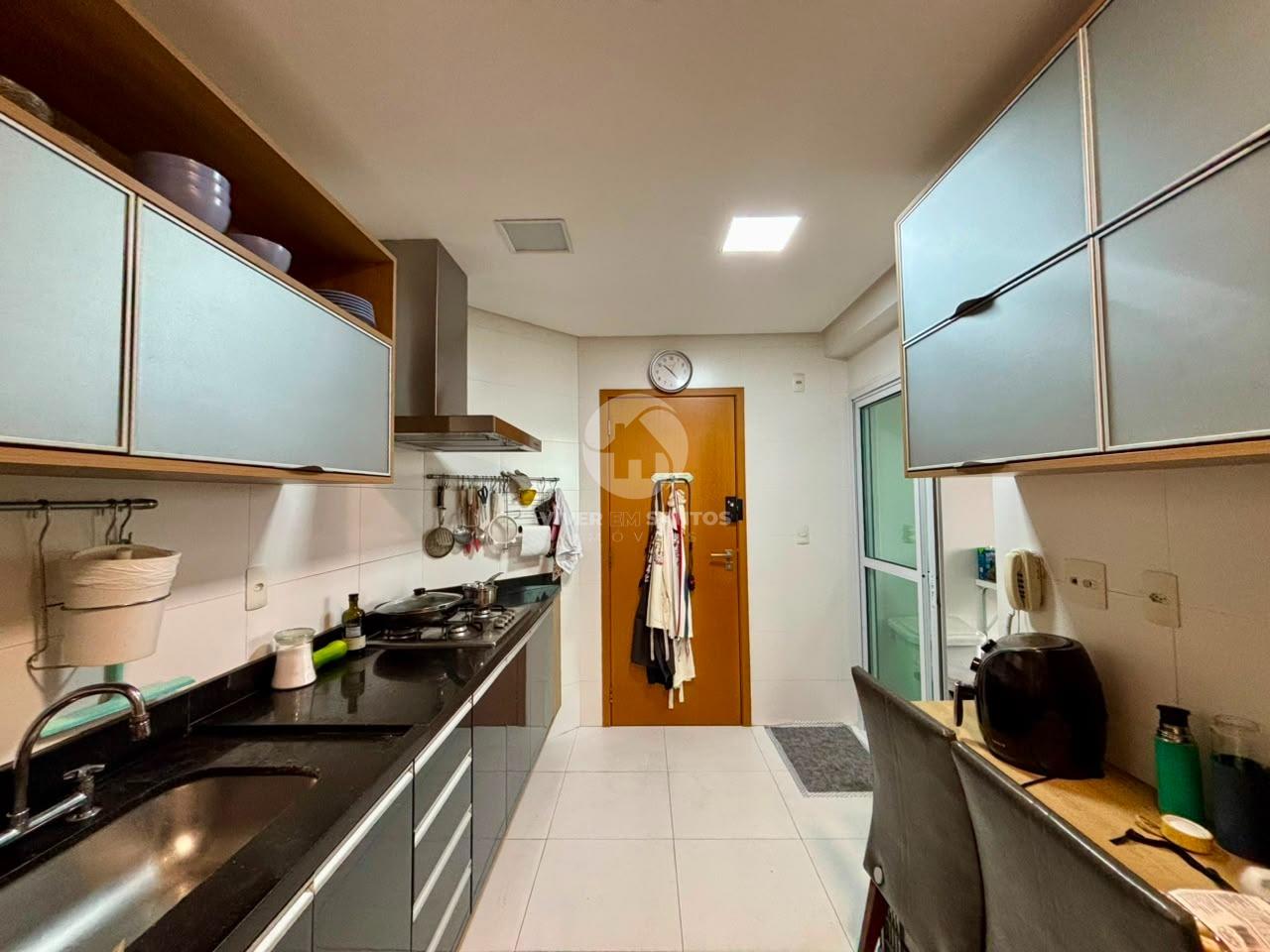 3 QUARTOS VISTA MAR E CHURRASQUEIRA A CARVÃO em Boqueirão, Santos — foto 12