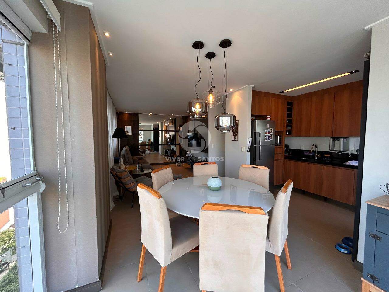 Apartamento Duplex Frente Mar, 2 Suítes, Vista para o Mar e 2 Vagas na Pompéia – Santos/SP em Pompéia, Santos — foto 2