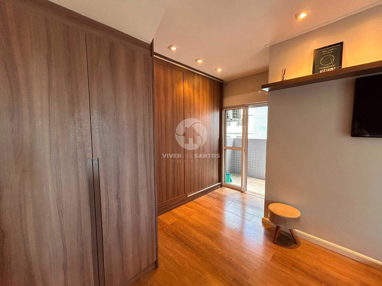 Apartamento Duplex Frente Mar, 2 Suítes, Vista para o Mar e 2 Vagas na Pompéia – Santos/SP em Pompéia, Santos — foto 16
