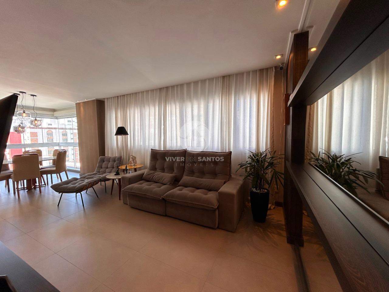 Apartamento Duplex Frente Mar, 2 Suítes, Vista para o Mar e 2 Vagas na Pompéia – Santos/SP em Pompéia, Santos — foto 6