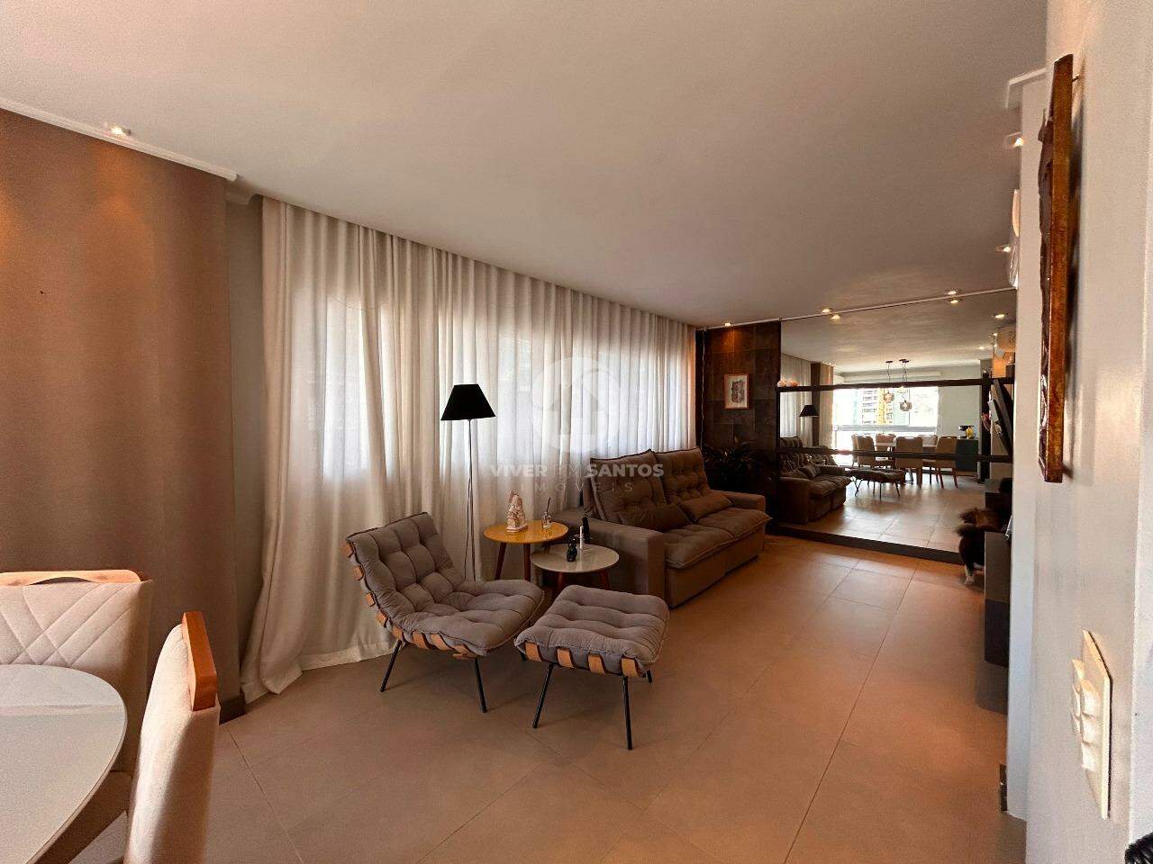 Apartamento Duplex Frente Mar, 2 Suítes, Vista para o Mar e 2 Vagas na Pompéia – Santos/SP em Pompéia, Santos — foto 5