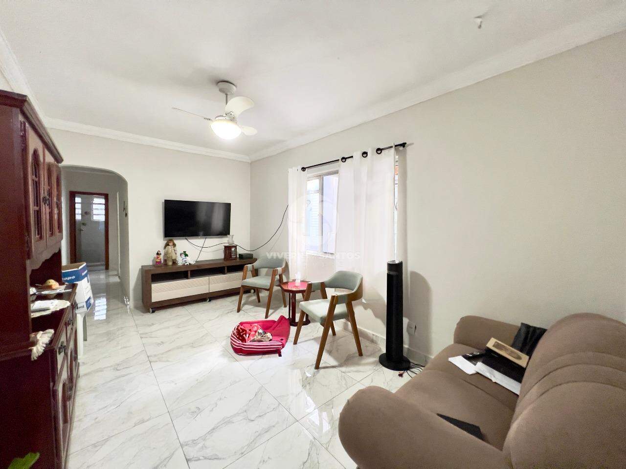 Apartamento Térreo, 2 Dormitórios e 2 Quintais Privativos na Ponta da Praia – Santos/SP em Ponta da Praia, Santos — foto 2