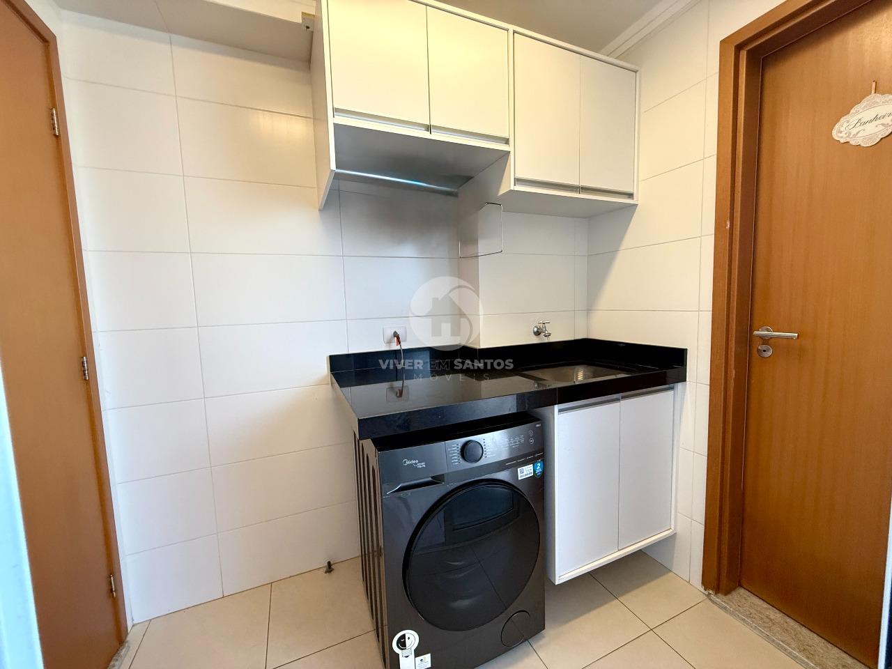 Apartamento Frente, 3 Suítes, Varanda Gourmet, 2 Vagas e Lazer Resort na Aparecida – Santos/SP em Aparecida, Santos — foto 14