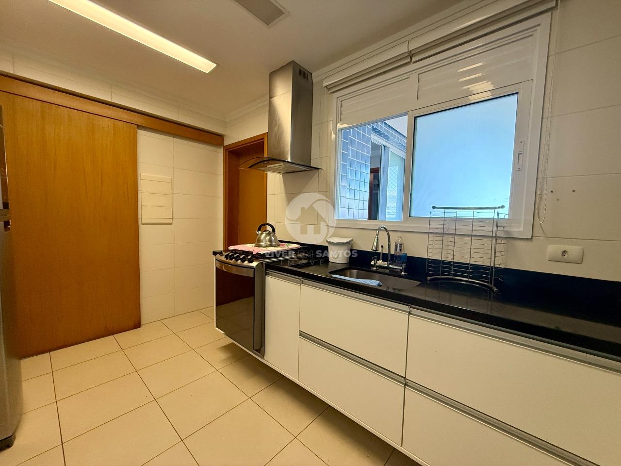 Apartamento Frente, 3 Suítes, Varanda Gourmet, 2 Vagas e Lazer Resort na Aparecida – Santos/SP em Aparecida, Santos — foto 11