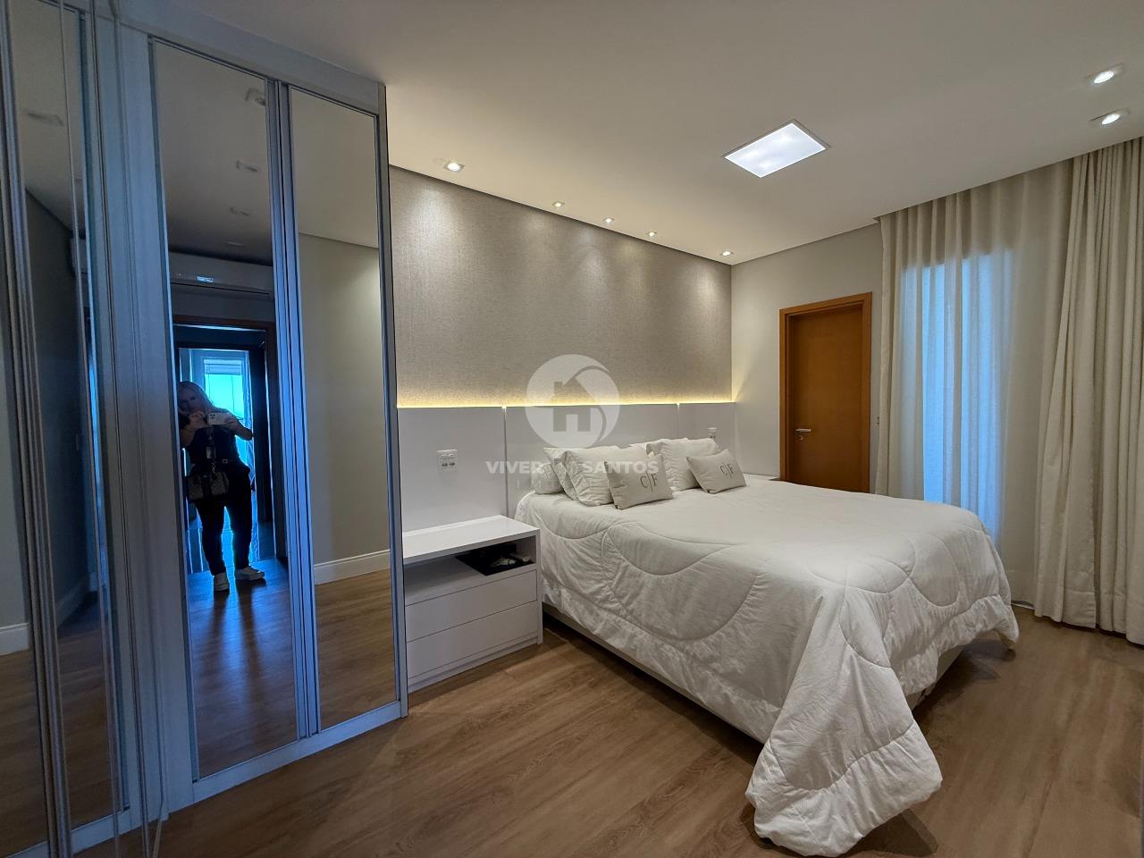 Apartamento Frente, 3 Suítes, Varanda Gourmet, 2 Vagas e Lazer Resort na Aparecida – Santos/SP em Aparecida, Santos — foto 19