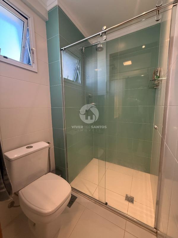 Apartamento Frente, 3 Suítes, Varanda Gourmet, 2 Vagas e Lazer Resort na Aparecida – Santos/SP em Aparecida, Santos — foto 27