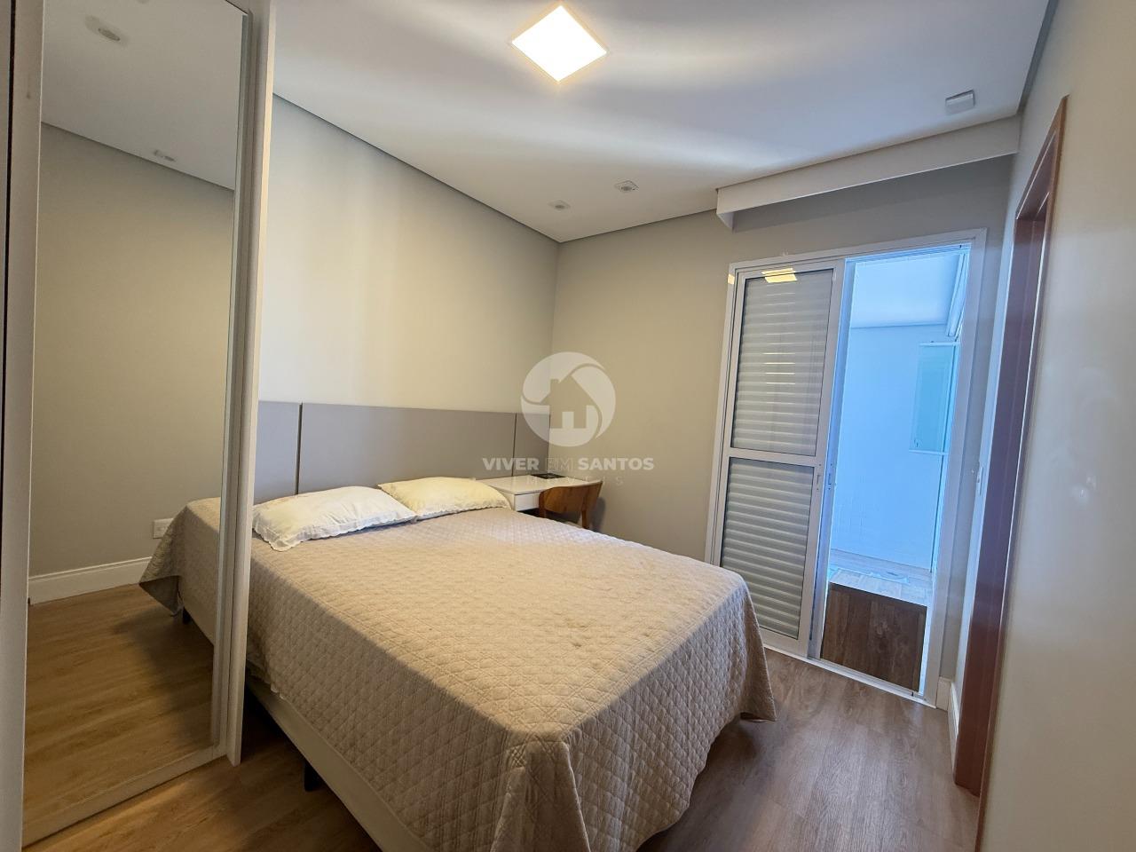 Apartamento Frente, 3 Suítes, Varanda Gourmet, 2 Vagas e Lazer Resort na Aparecida – Santos/SP em Aparecida, Santos — foto 25