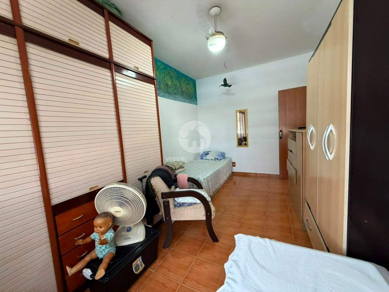 Apartamento 2 Dormitórios, Dependência Completa e Vaga de Garagem no Boqueirão – Santos/SP em Boqueirão, Santos — foto 4
