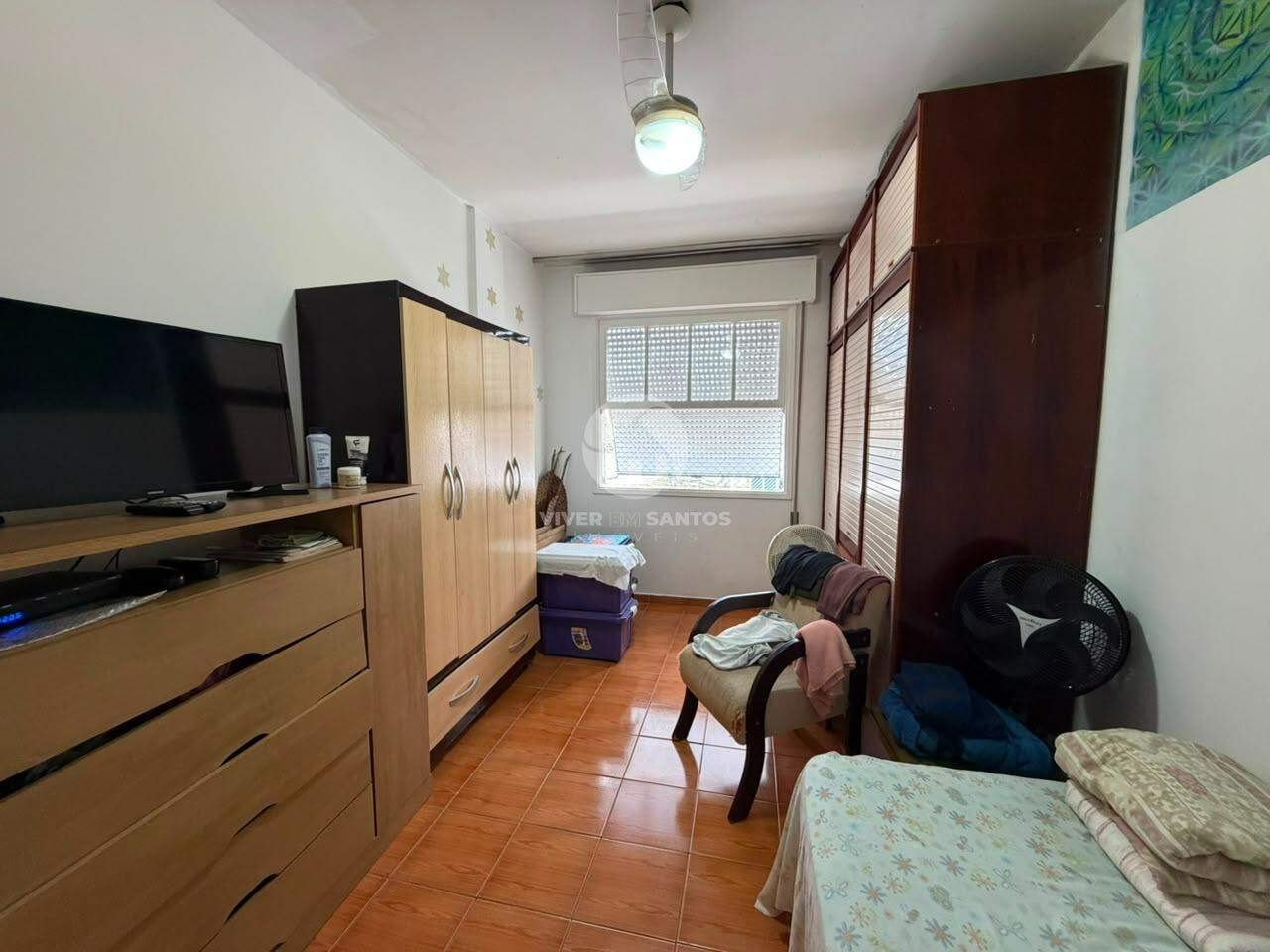 Apartamento 2 Dormitórios, Dependência Completa e Vaga de Garagem no Boqueirão – Santos/SP em Boqueirão, Santos — foto 5