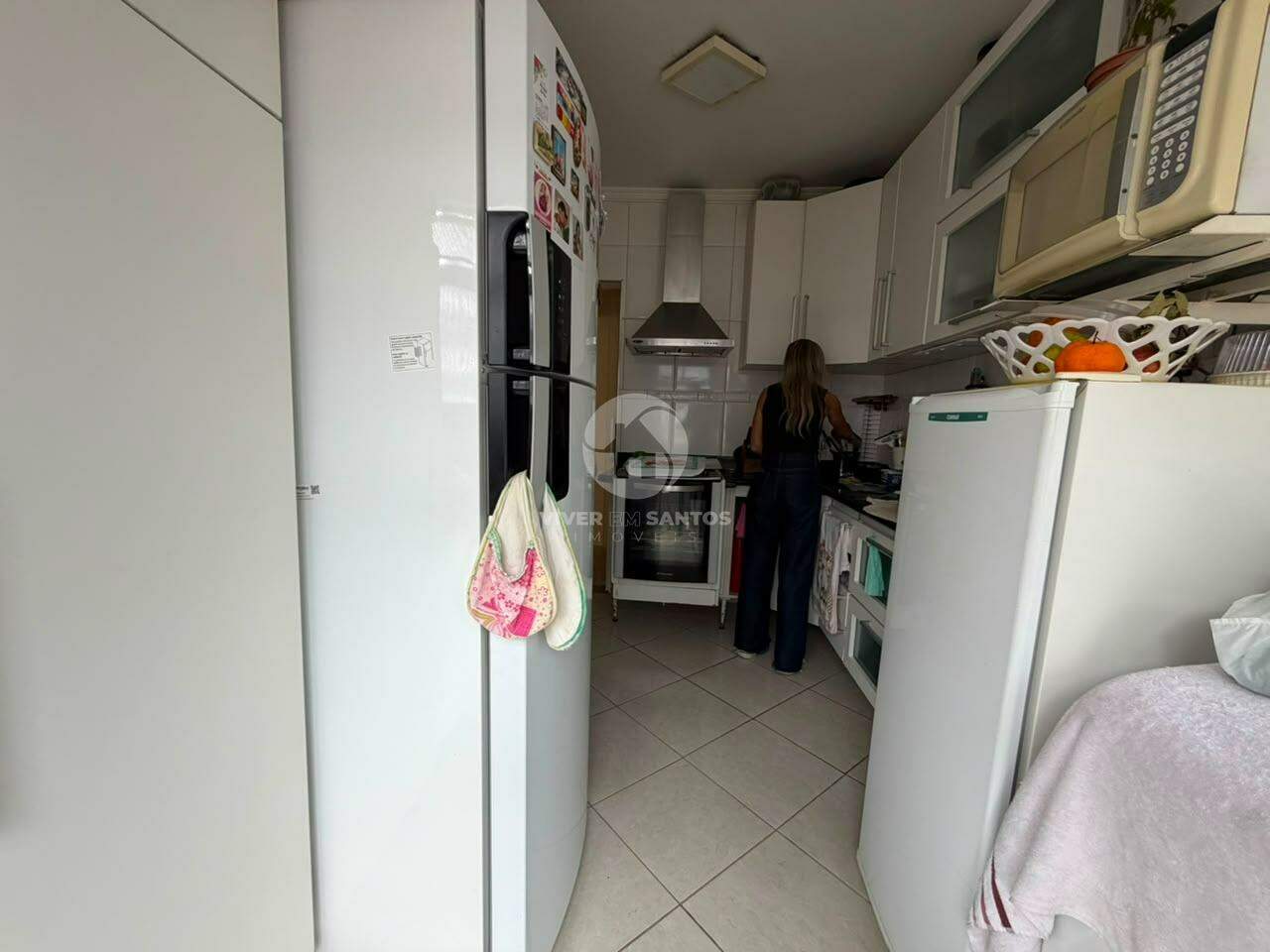 Apartamento Reformado e Mobiliado, 3 Dormitórios, Elevador e 1 Vaga na Encruzilhada – Santos/SP em Encruzilhada, Santos — foto 15