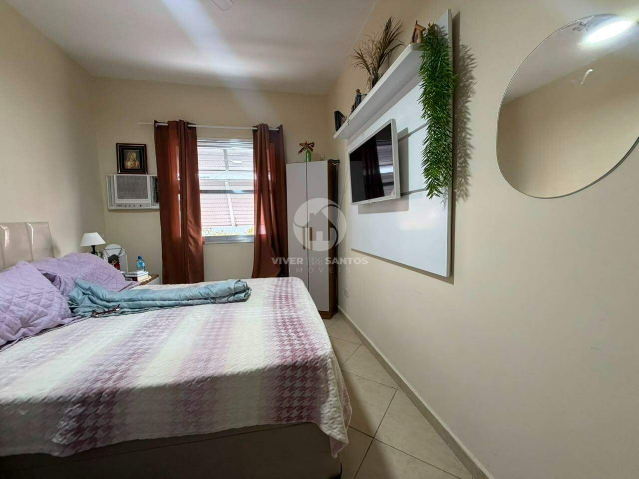 Apartamento Reformado e Mobiliado, 3 Dormitórios, Elevador e 1 Vaga na Encruzilhada – Santos/SP em Encruzilhada, Santos — foto 13