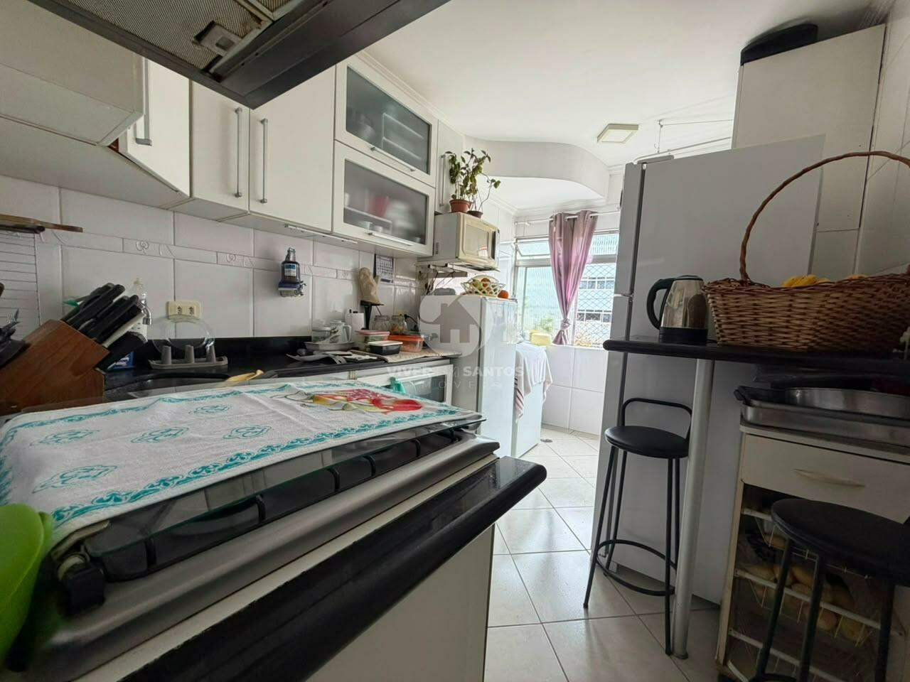 Apartamento Reformado e Mobiliado, 3 Dormitórios, Elevador e 1 Vaga na Encruzilhada – Santos/SP em Encruzilhada, Santos — foto 17
