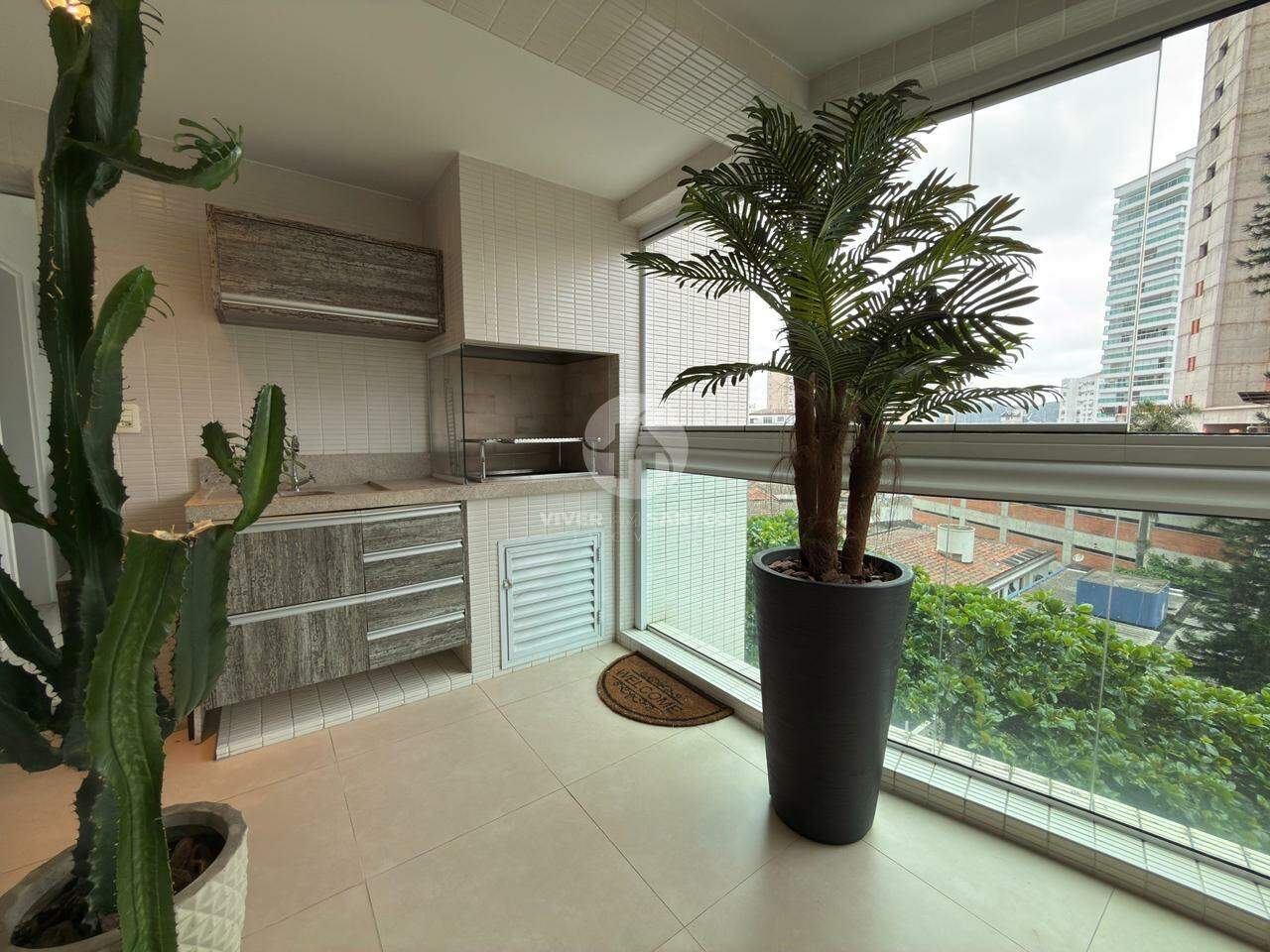 Apartamento Alto Padrão, 2 Suítes, Sacada com Churrasqueira e 2 Vagas na Ponta da Praia – Santos/SP em Ponta da Praia, Santos — foto 3