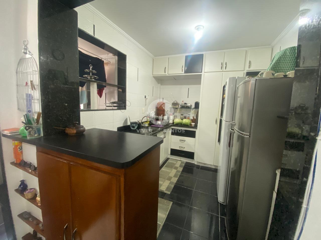 Apartamento Amplo, 2 Dormitórios, Suíte e Copa Integrada na Quadra da Praia do Boqueirão – Santos/SP em Boqueirão, Santos — foto 4