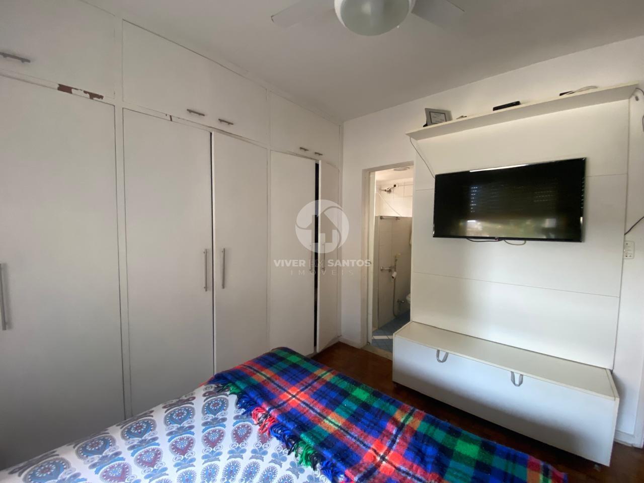 Apartamento Amplo, 2 Dormitórios, Suíte e Copa Integrada na Quadra da Praia do Boqueirão – Santos/SP em Boqueirão, Santos — foto 15