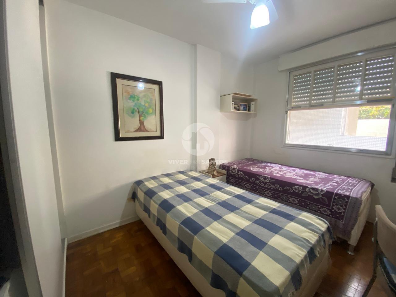 Apartamento Amplo, 2 Dormitórios, Suíte e Copa Integrada na Quadra da Praia do Boqueirão – Santos/SP em Boqueirão, Santos — foto 9