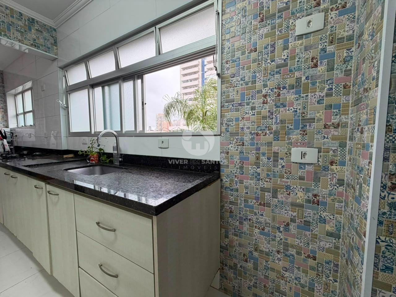Apartamento Reformado, 3 Dormitórios, Suíte, Sacada e Vista Livre no Boqueirão – Santos/SP em Boqueirão, Santos — foto 20