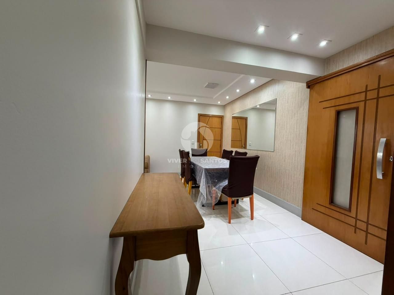 Apartamento Reformado, 3 Dormitórios, Suíte, Sacada e Vista Livre no Boqueirão – Santos/SP em Boqueirão, Santos — foto 4