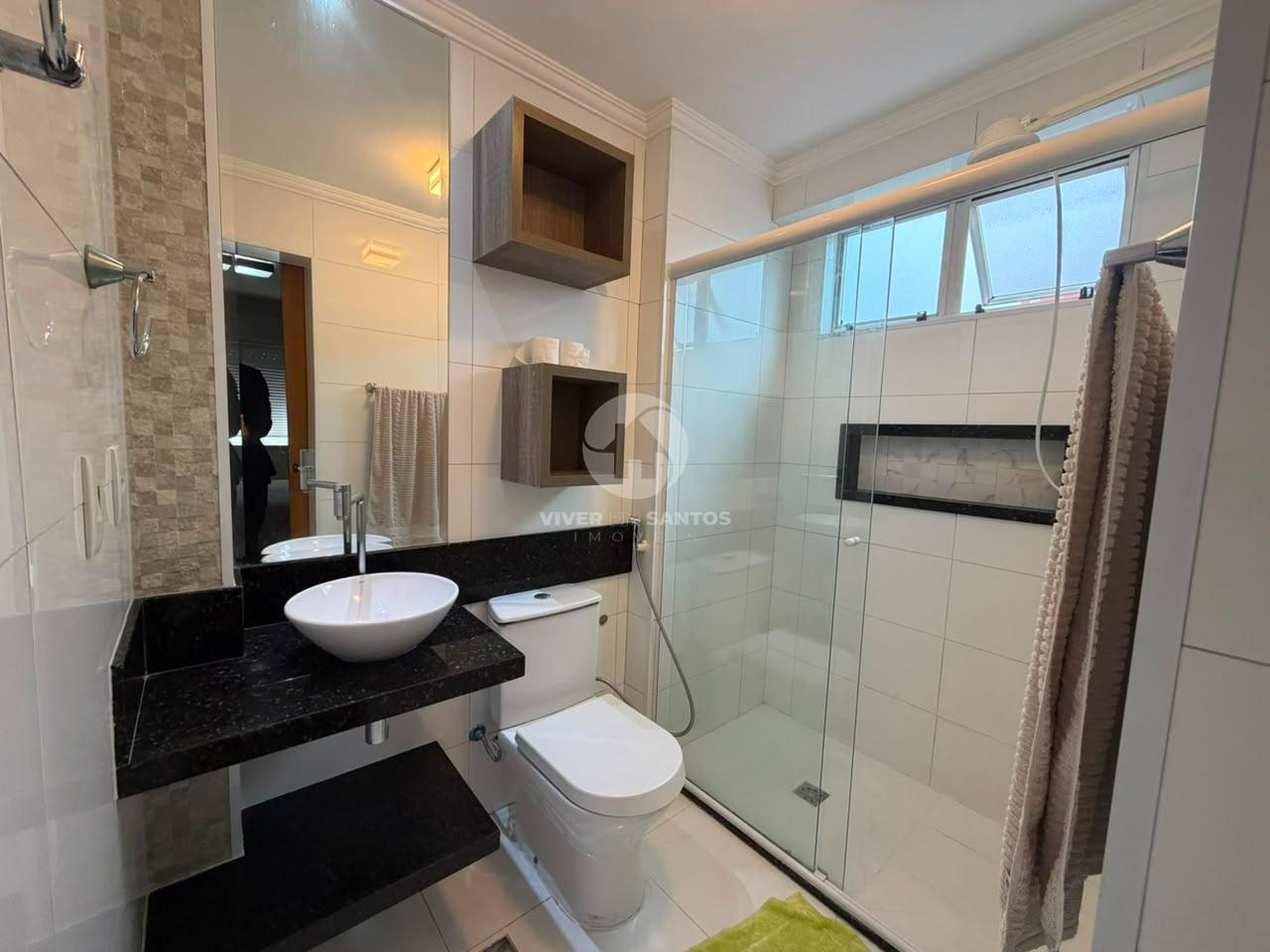 Apartamento Reformado, 3 Dormitórios, Suíte, Sacada e Vista Livre no Boqueirão – Santos/SP em Boqueirão, Santos — foto 10