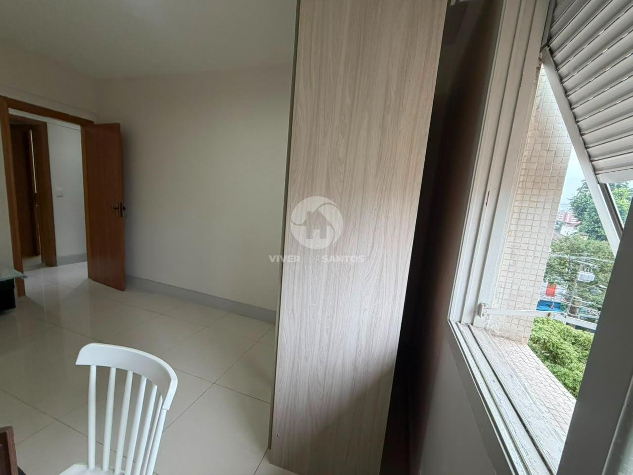 Apartamento Reformado, 3 Dormitórios, Suíte, Sacada e Vista Livre no Boqueirão – Santos/SP em Boqueirão, Santos — foto 11